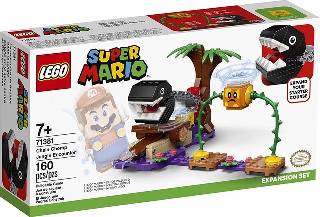 71381 LEGO® Super Mario Susidūrimas džiunglėse su Chain Chomp papildomas rinkinys