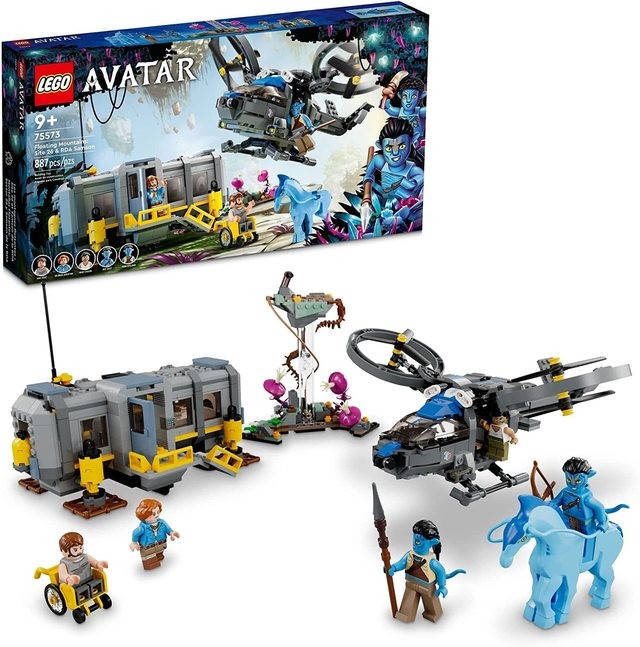 75573 LEGO® Avatar Skrajojantys kalnai: 26 aikštelė ir RDA Samsonas