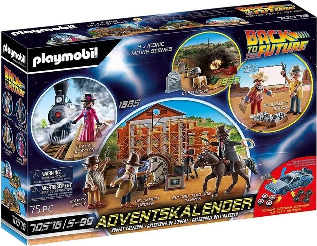 Advento kalendorius Playmobil Back to the Future III 70576