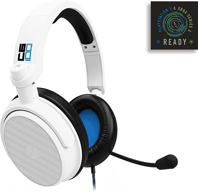 Ausinės STEALTH C6-100 Stereo Gaming Headset (Blue/White)