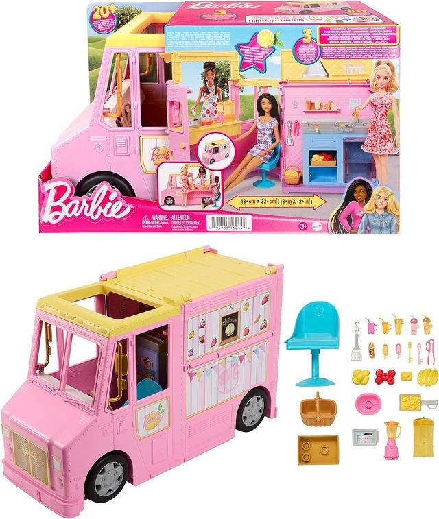 BARBIE Barbės Limonado autobusas su priedais hpl71