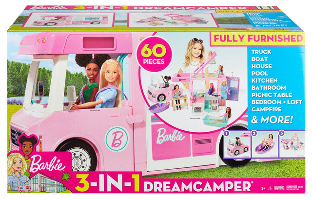 Barbie camper Barbie DreamCamper 3 in 1 (missing accessories)