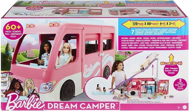 Barbie DreamCamper 60+ accessories (without stickers)