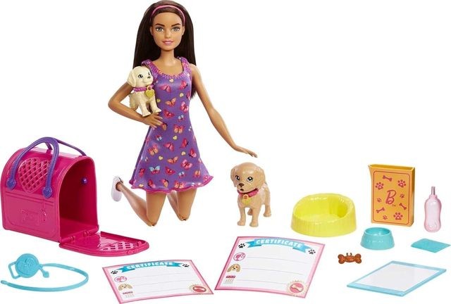 BARBIE Dog Grooming Kit, HKD86