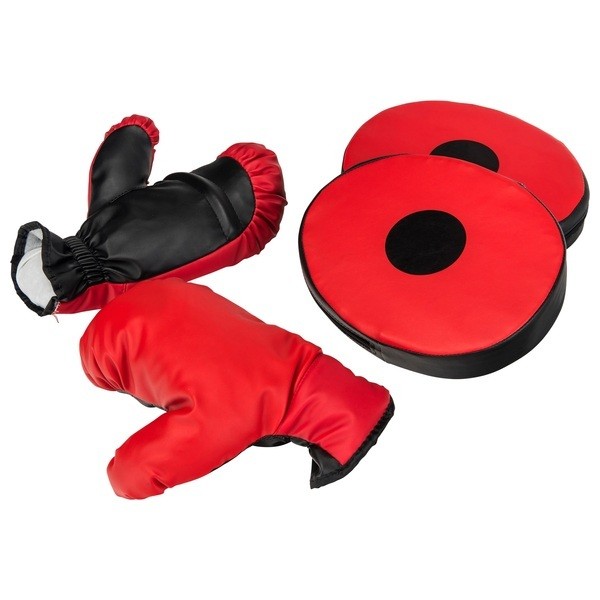Boxing Club Boxing Club 8oz Boxing Gloves and Punching Mitt Set