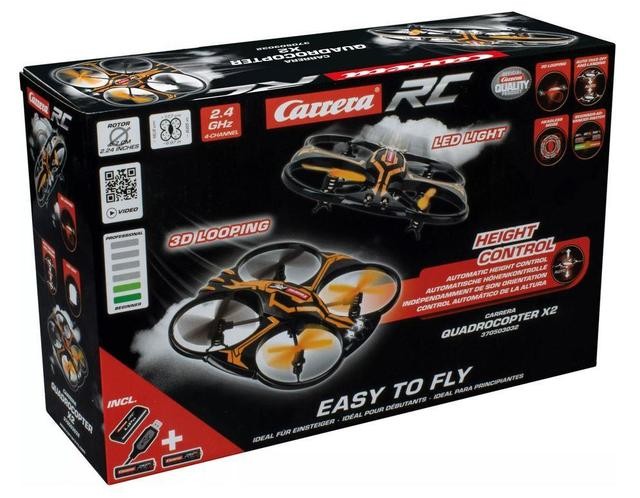 Carrera Dronas RC 2.4GHz Quadcopter X2