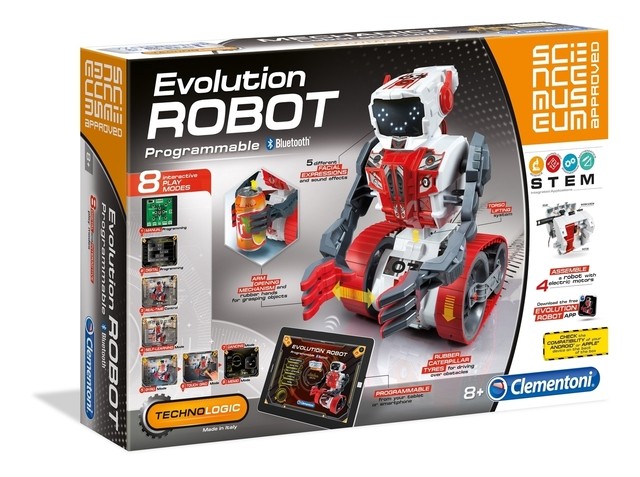 Clementoni evolution robot 61282 robotas žaislas konstruktorius
