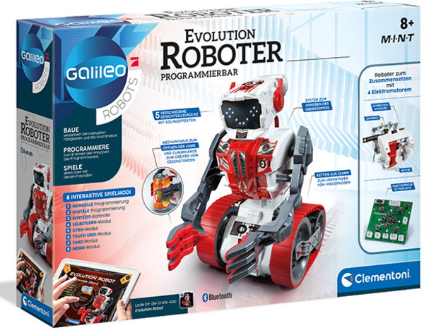 Clementoni Robotas - konstruktorius evolution robot 61282