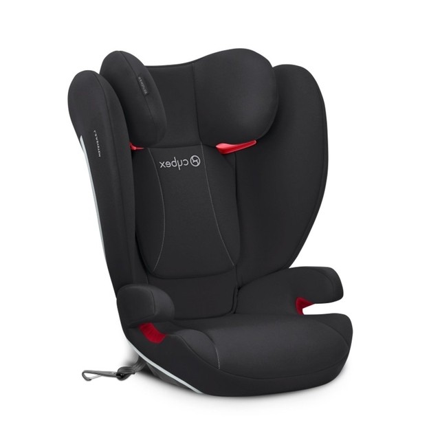Cybex automobilinė kėdutė Solution B-fix, 15-36 kg, Volcano black