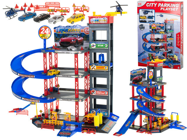 Multi-storey Garage with Gas Station and Washing Machine KX5990