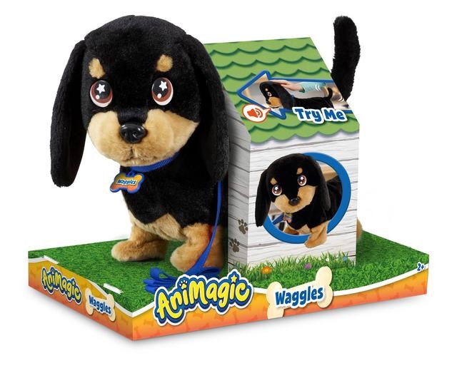 Elektrinis šuo Animagic Waggles, 3 m.+