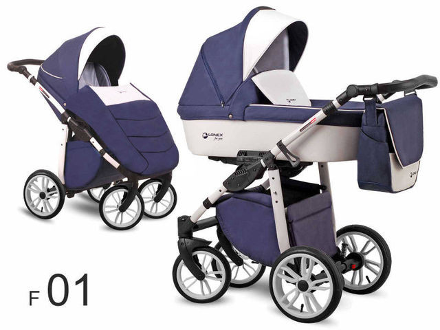 Vaikiškas vežimėlis LONEX FIRST 2in1