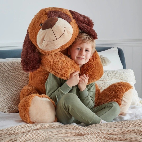 Freddie soft brown puppy (soft toy), 135 cm
