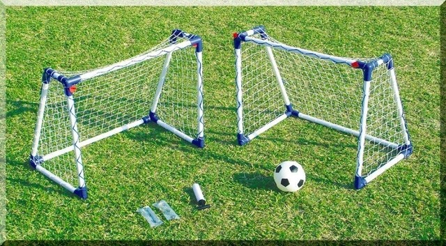 Futbolo vartų rinkinys 2 Junior Soccer Goal Set Goalz