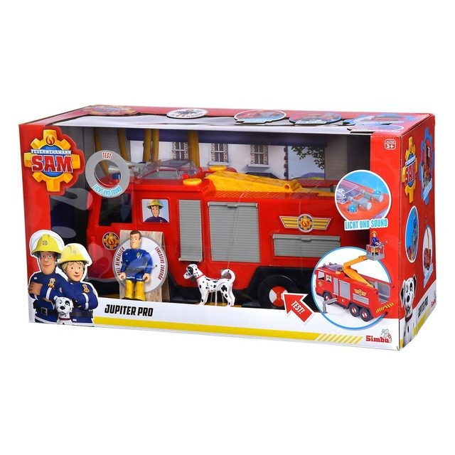 Gaisrinė mašina ir 2 figūrėlės Fireman Sam Jupiter Fire Engine Series 13