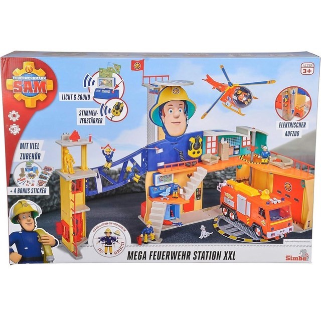 Gaisrininkų stotis SIMBA Fireman Sam Fire Station XXL