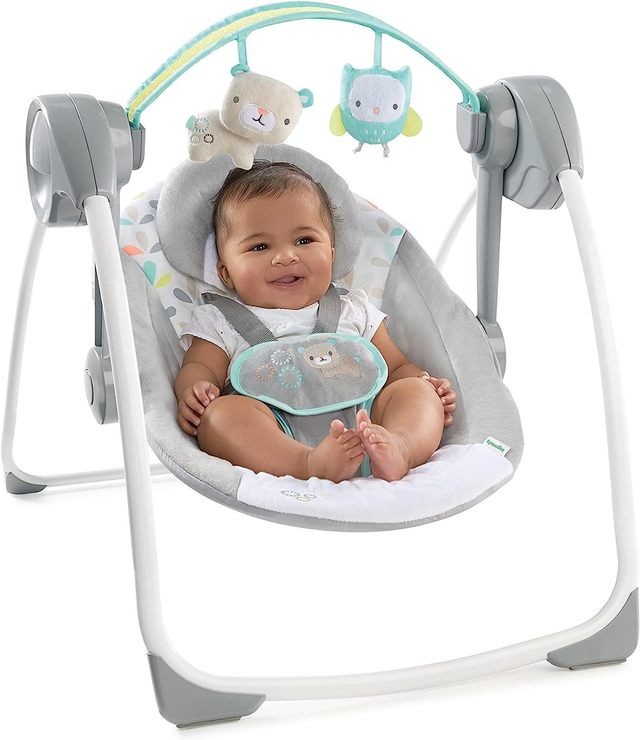 Ingenuity supynės Comfort 2 Go Portable Fanciful Forest