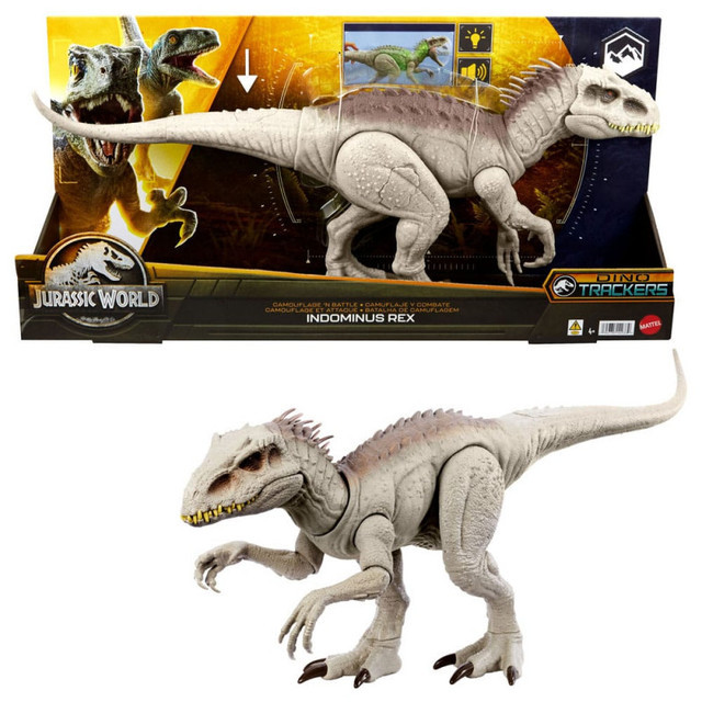 Jurassic World Camouflage 'N Battle Indominus Rex Action Figure Toy