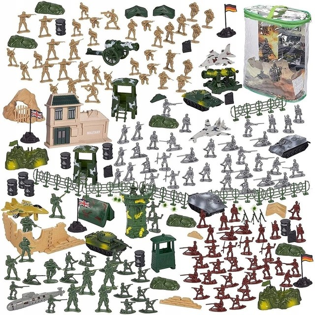 Military Base 300 pcs Soldier Force Playset