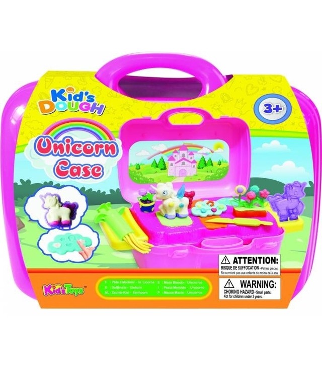Kid's DOUGH modelino/plastilino rinkinys dėžutėje Unicorn Case, 11312