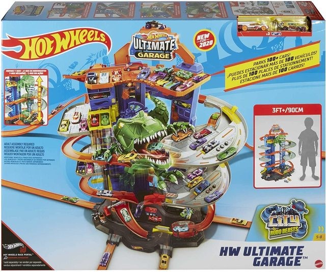 Komplektas Mattel Hot Wheels City Ultimate Garage GJL14