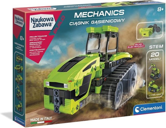 Construction set Clementoni Caterpillar tractor 50689