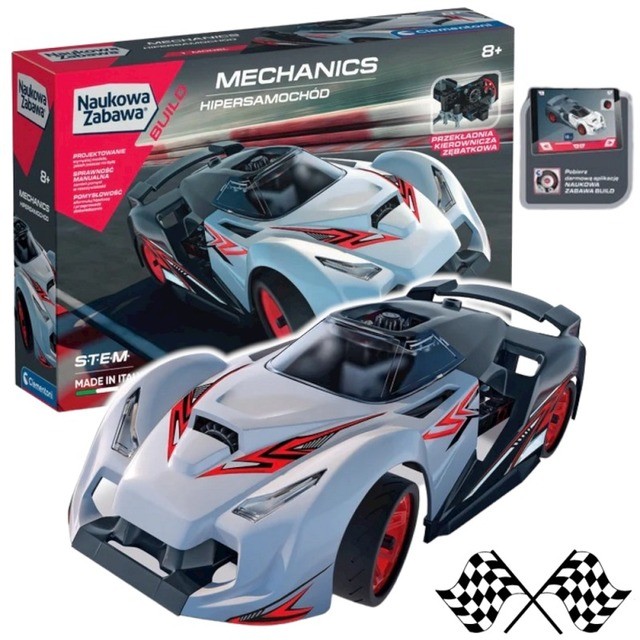 Construction set CLEMENTONI Hypercar 50683