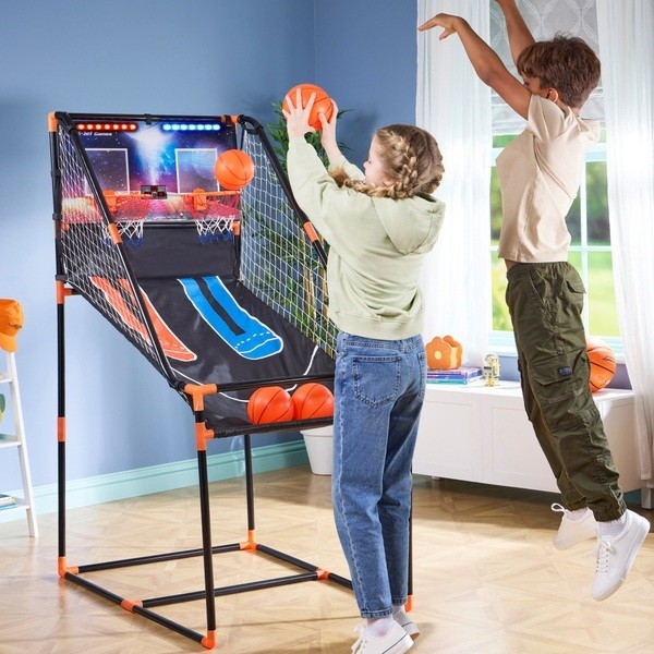 Krepšinio žaidimas Double Shot Basketball Arcade Game	LED