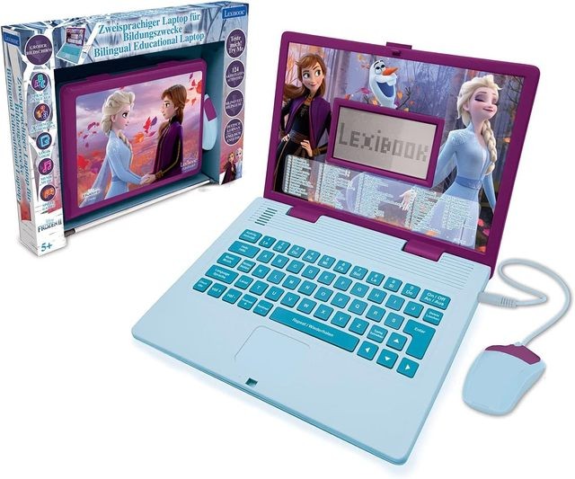 Lexibook JC598FZi3 Disney Frozen 2, Dvikalbis nešiojamasis kompiuteris