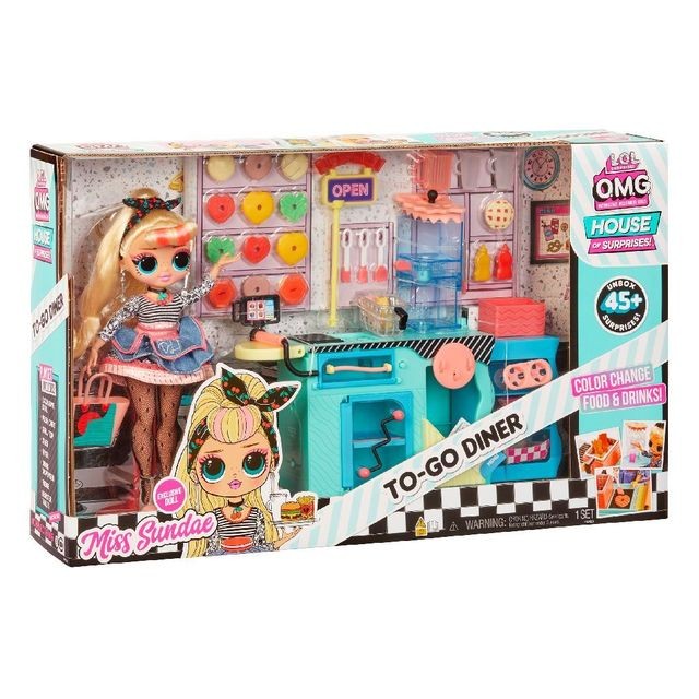 LOL. Surprise OMG Mobile Snack Bar Playset House