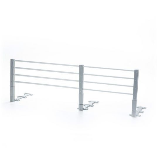 Lovos apsauga REER Bed Barrier Adjustable Grey