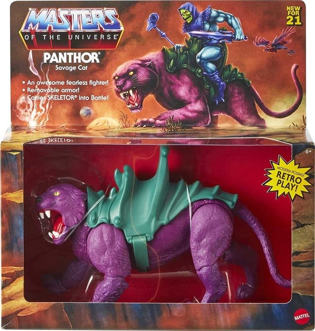 Masters of the Universe Origins Panthor Action Figure, Skeletor's Loyal