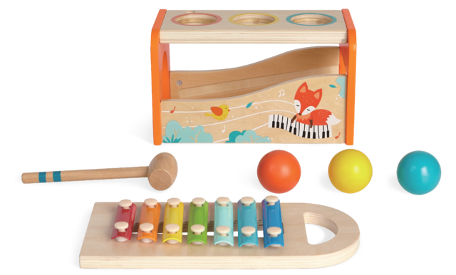 Medinis ksilofono - kamuolių žaidimas Gerardo's Toys