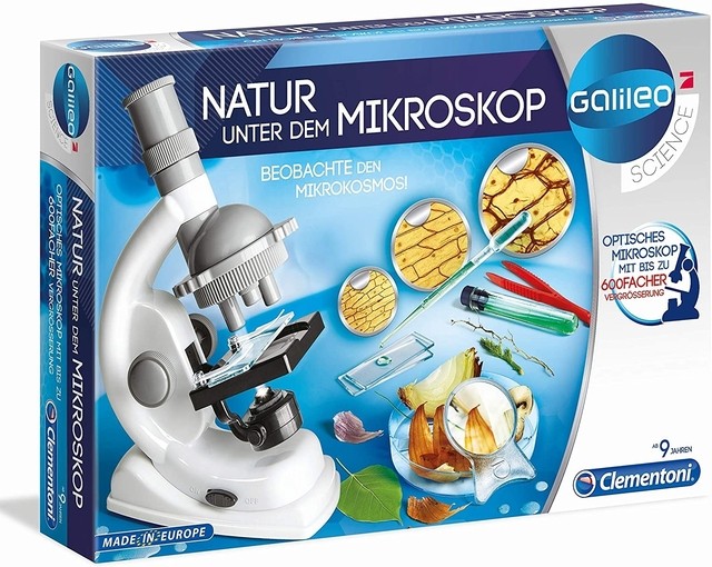 Clementoni 69804 - Galileo: Nature under the Microscope