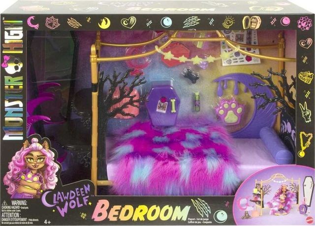 Monster High kambarys Clawdeen Wolf Bedroom