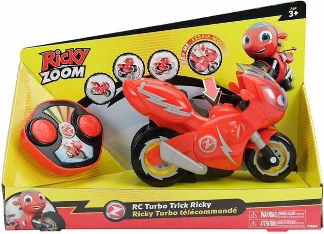 Nuotoliniu būdu valdoma mašina Ricky Zoom RC Turbo Trick Ricky