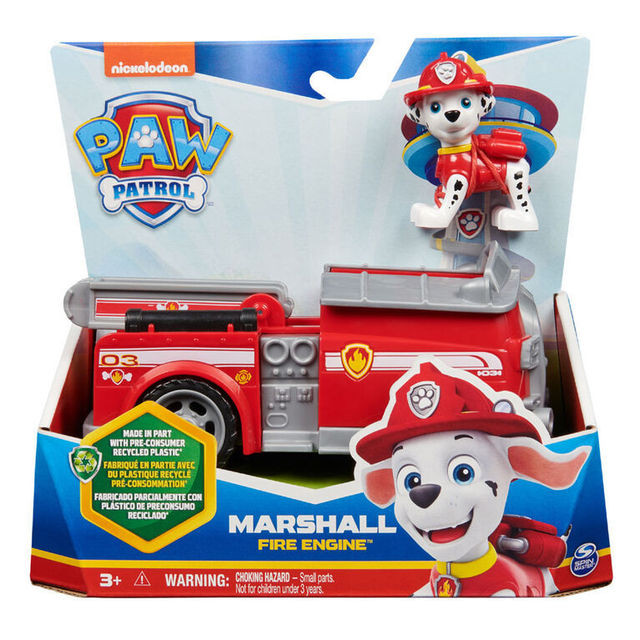 PAW PATROL transporto priemonė Basic Sustainable Marshall, 6071209