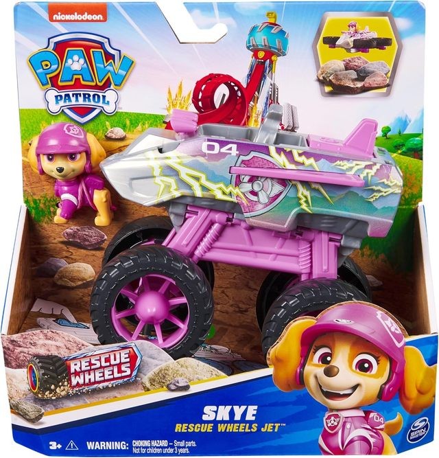 PAW PATROL Vehicle SKYE RESCUE WHEELS JET
