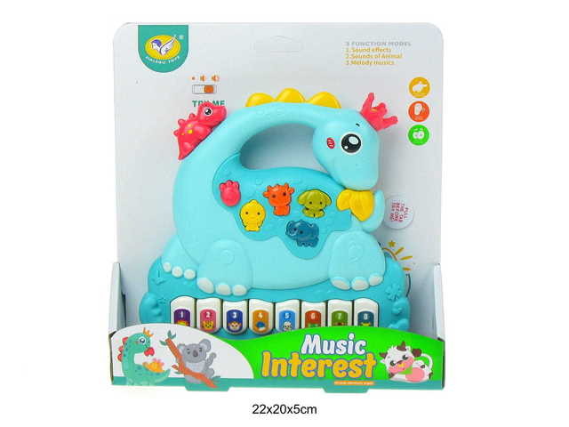 Dinosaur piano with sound effects Music Interest