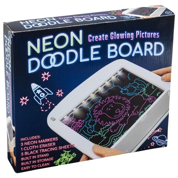 Piešimo lenta Neon Doodle Board
