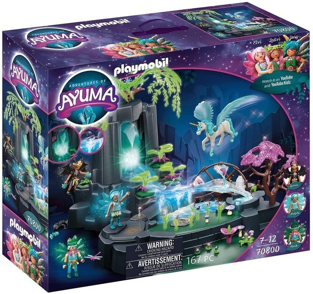 PLAYMOBIL 70800 Ayuma stebuklingo energijos šaltinio nuotykiai