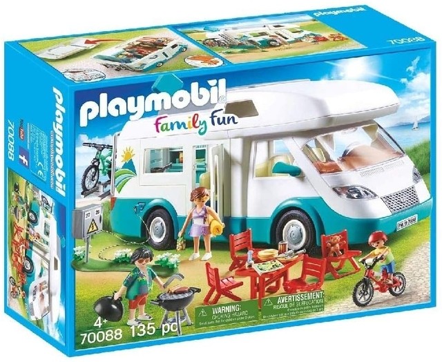 PLAYMOBIL Family Fun, Family camper 70088