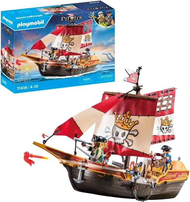 Playmobil „Piratų laivas” 71418
