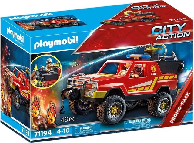 Playmobil "Fireman's Jeep", 71194