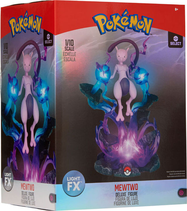 Pokemon Mewtwo Deluxe Collector Light-Up Statue