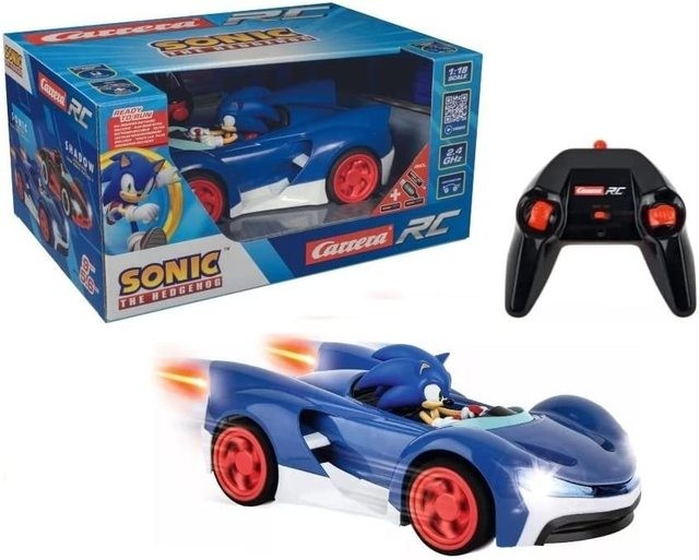 Radijo bangomis valdoma mašina CARRERA Sonic Team Radio Controlled