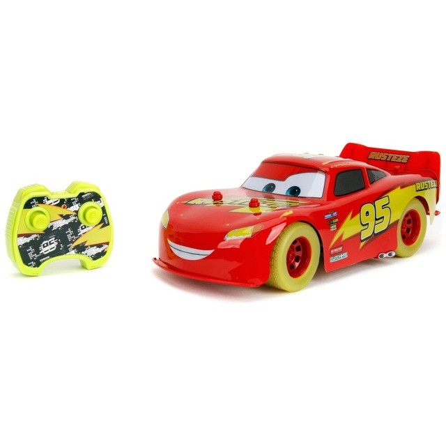 Disney Cars Glow Racers 1:14 Remote Control Lightning McQueen