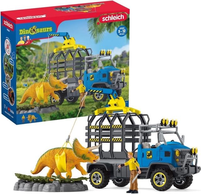 SCHLEICH DINOSAURS Dinozaurų transportavimo misija 42565