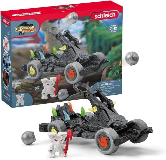 Schleich Eldrador 42618 Figure Eldarod Catapult with mini creature Schleich