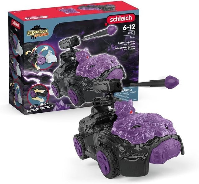 Schleich Eldrador Creatures Shadow Crashmobile with mini creature, toy figure 42672